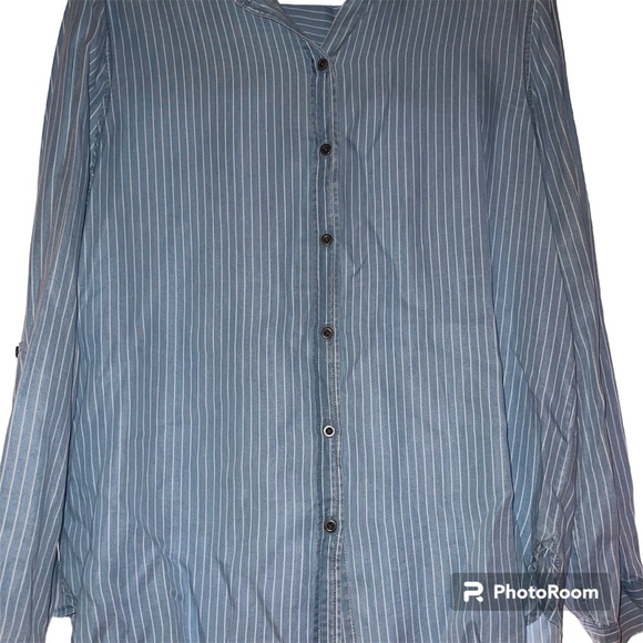 Jane and Delancey | Sky blue Button-Up Shirt Women - Picture 2 of 8